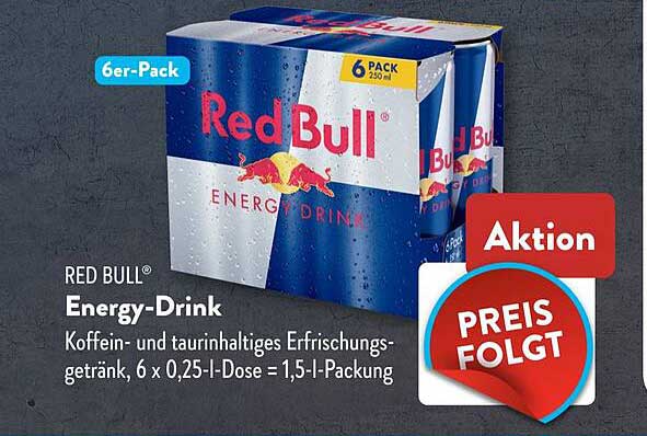 RED BULL Energy-Drink 6er-Pack