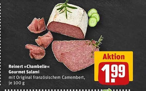 Reinert »Chambelle« Gourmet Salami mit Original französischem Camembert, je 100 g