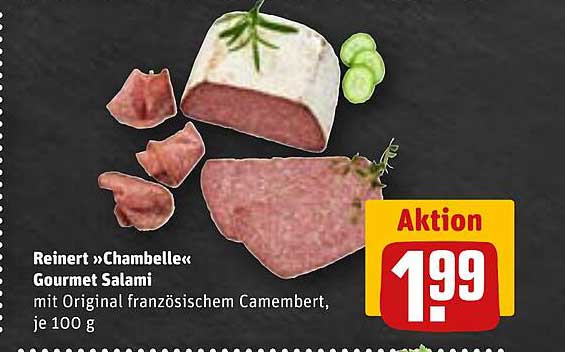 Reinert »Chambelle« Gourmet Salami mit Original französischem Camembert, je 100 g