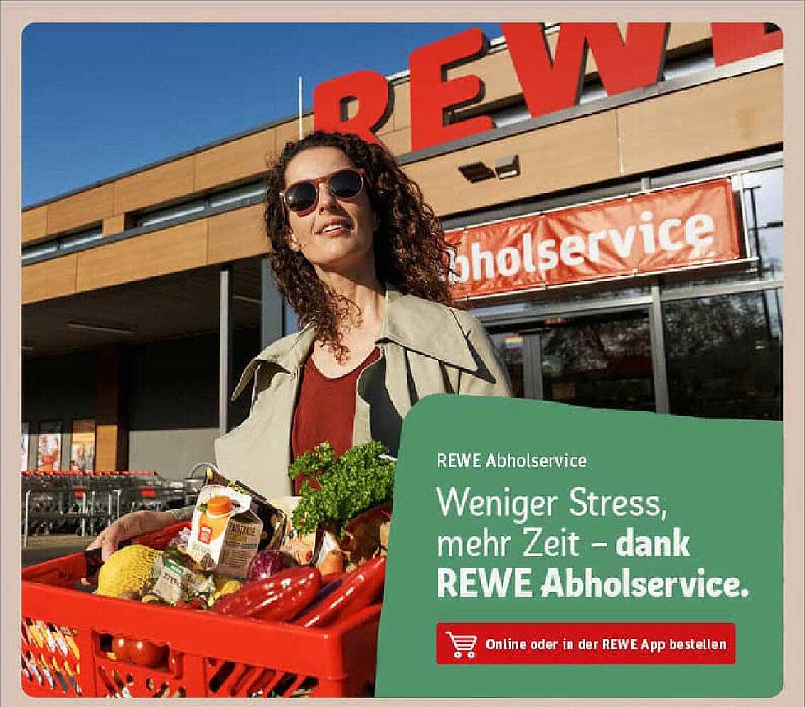 REWE Abholservice - Weniger Stress, mehr Zeit