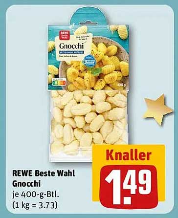 REWE Beste Wahl Gnocchi