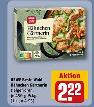REWE Beste Wahl Hähnchen Gärtnerin