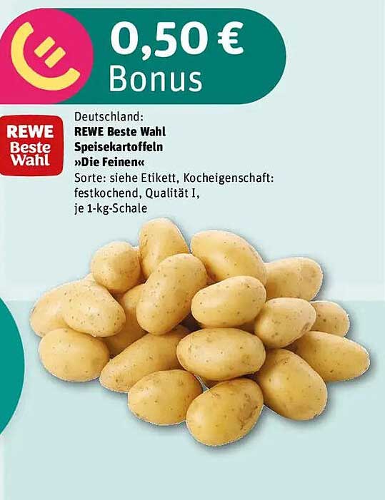 REWE Beste Wahl Speisekartoffeln "Die Feinen"