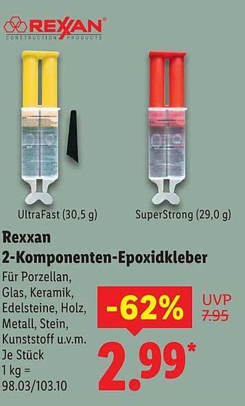 Rexxan 2-Komponenten-Epoxidkleber