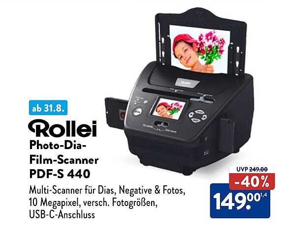 Rollei Photo-Dia-Film-Scanner PDF-S 440
