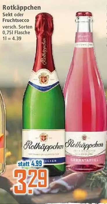Rotkäppchen Sekt oder Fruchtsecco 0,75 l