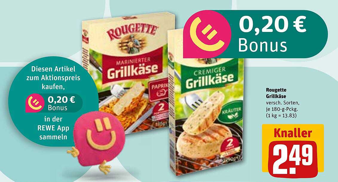 Rougette Grillkäse
