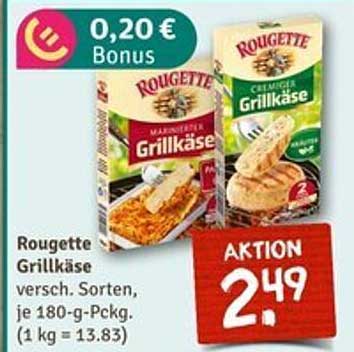 Rougette Grillkäse - Cremiger Genuss für den Grill