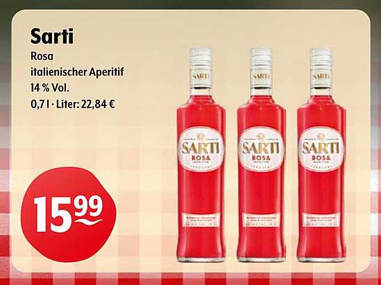 Sarti Rosa - Italienischer Aperitif