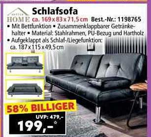 Schlafsofa - Vielseitige Sitz- und Schlafgelegenheit