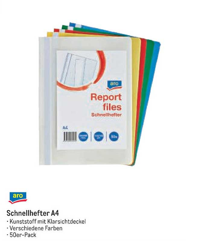 Schnellhefter A4 - 50er-Pack