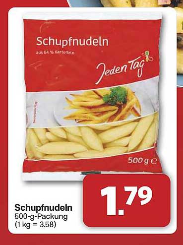 Schupfnudeln 500-g-Packung