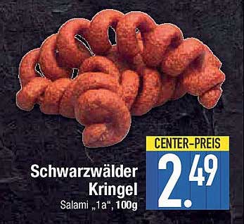 Schwarzwälder Kringel Salami 1a, 100g