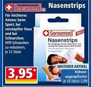 Sensomed Nasenstrips - Für leichteres Atmen