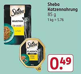 Sheba Katzennahrung 85 g