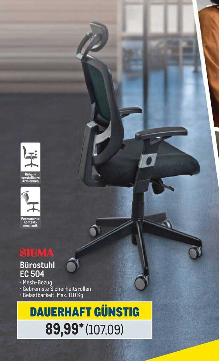 SIGMA Bürostuhl EC 504