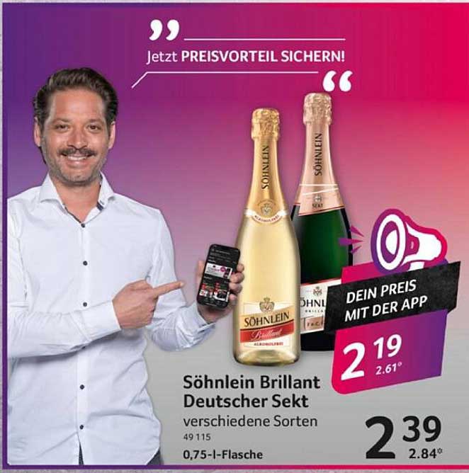 Söhnlein Brillant Deutscher Sekt - verschiedene Sorten