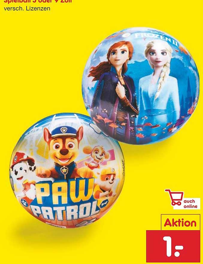 Spielball 3er oder 9 Zoll - verschiedene Lizenzen