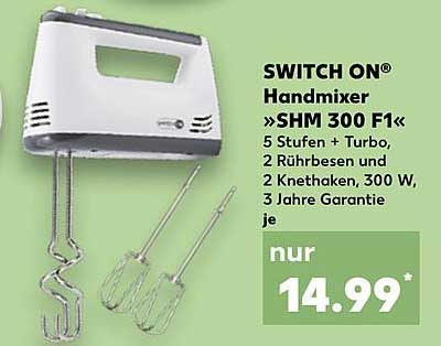 SWITCH ON® Handmixer »SHM 300 F1«