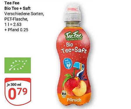 Tee Fee Bio Tee + Saft - Erfrischung für jeden Anlass