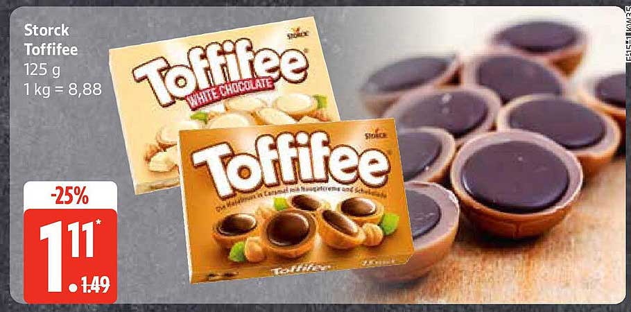 Toffifee von Storck, 125 g
