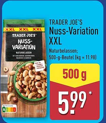 TRADER JOE'S Nuss-Variation XXL