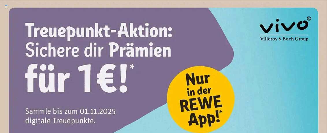 Treuepunkt-Aktion: Sichere dir Prämien für 1€!