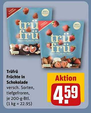 Trüfrü Früchte in Schokolade - 200 g Btl.