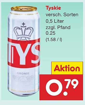 Tyskie – Verschiedene Sorten 0,5 Liter Dosen