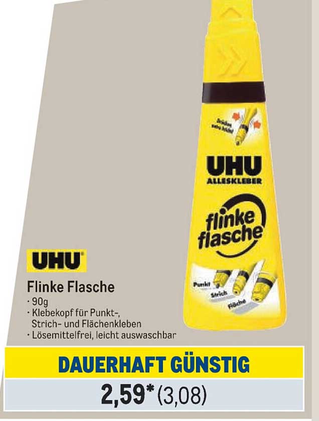 UHU Flinke Flasche - Alleskleber 90g