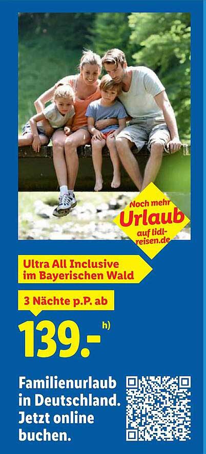 Ultra All Inclusive im Bayerischen Wald - 3 Nächte p.P. ab 139.-