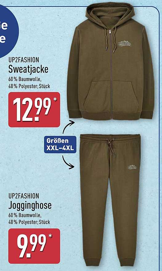 UP2FASHION Sweatjacke und Jogginghose