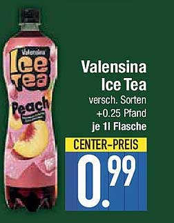 Valensina Ice Tea versch. Sorten 1L