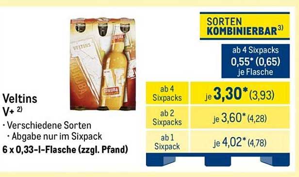 Veltins Sixpack - Erlebe die Vielfalt