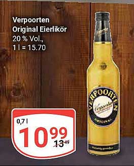 Verpoorten Original Eierlikör 20 % Vol.