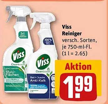 Viss Reiniger 750-ml-Flasche - verschiedene Sorten