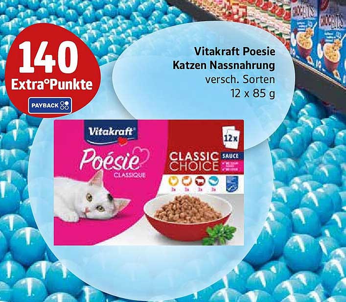 Vitakraft Poesie Katzen Nassnahrung 12 x 85 g