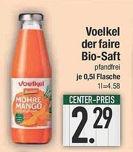 Voelkel der faire Bio-Saft Mango 0,5L