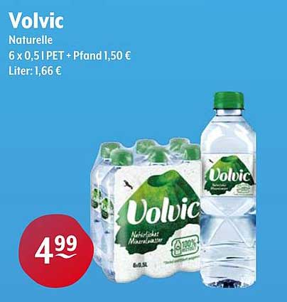 Volvic Naturelle 6 x 0,5 l PET