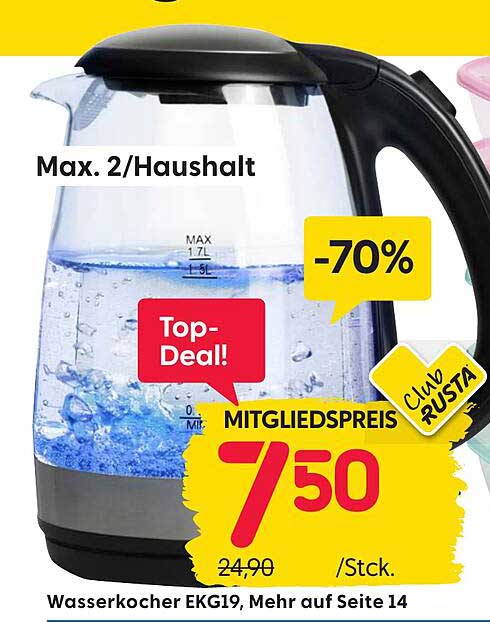 Wasserkocher EKG19 - Top-Deal für Ihr Zuhause!