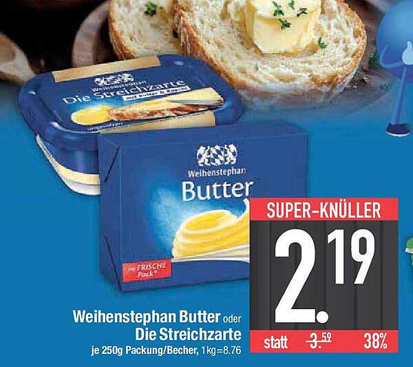Weihenstephan Butter oder Die Streichzarte