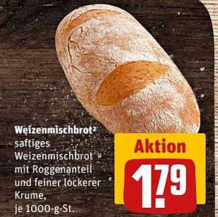 Weizenmischbrot - saftiges Weizenmischbrot mit Roggenanteil