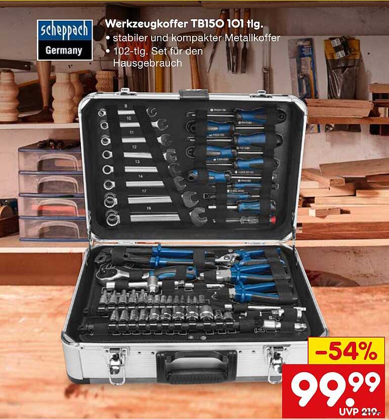 Werkzeugkoffer TB150 101 tlg.