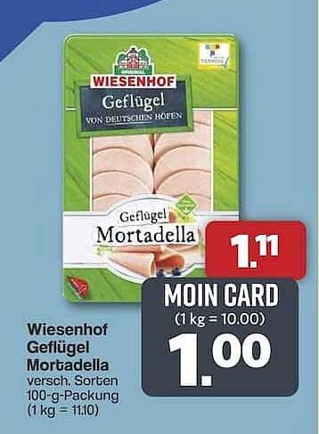 Wiesenhof Geflügel Mortadella