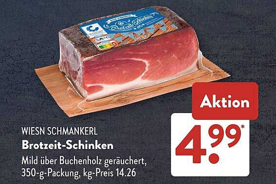 WIESN SCHMANKERL Brotzzeit-Schinken 350 g