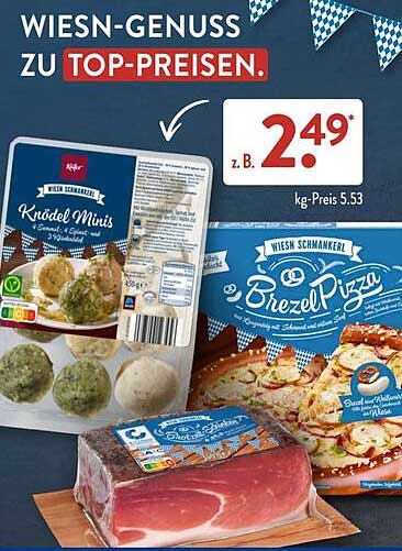 WIESN SCHMANKERL Krüšel Minis und Brezel-Pizza
