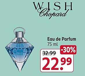 WISH Chopard Eau de Parfum 75 ml - jetzt 30% reduziert!