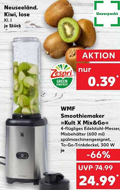 WMF Smoothiemaker »Kult X Mix&Go« nur 24,99€