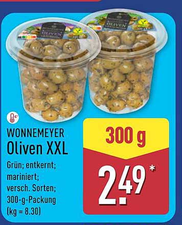 WONNEMEYER Oliven XXL 300 g