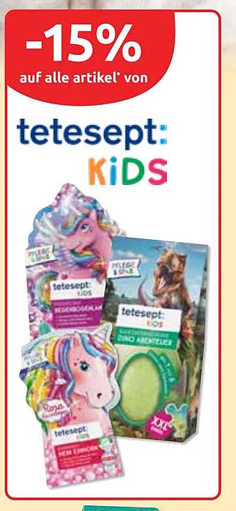 -15 % auf alle Artikel von tetesept: KiDS